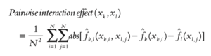 pairwise-interaction effect definition