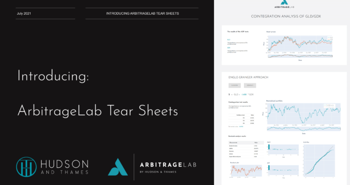 ArbitrageLab Tear Sheets